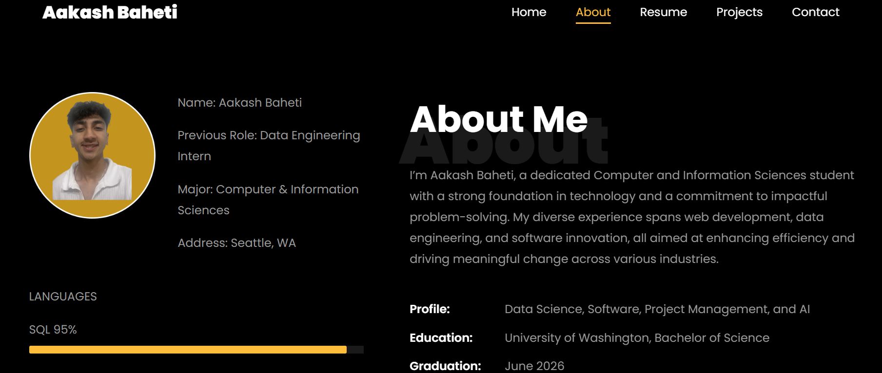 Portfolio Website