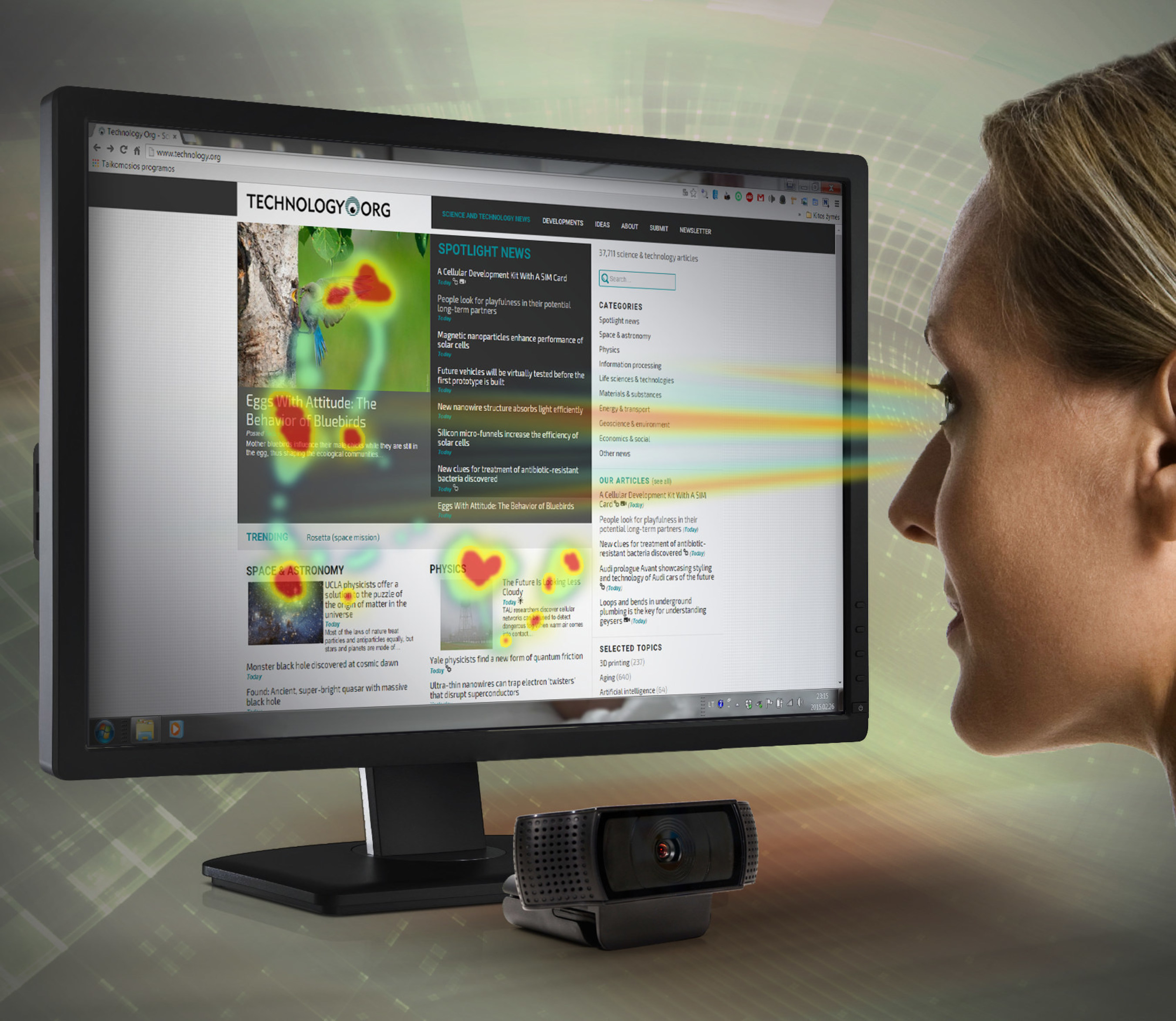 Webcam Eye Tracker